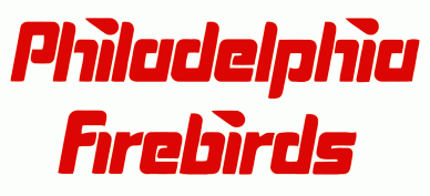 Philadelphia Firebirds 1977 78-1978 79 Wordmark Logo iron on heat transfer